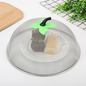 Stainless Steel Food Cover Plain Weave Fly Proof Kitchen Table Cover For Fruit Bowl Protection - Product Image 3