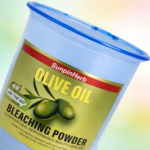 Polvo Decolorante Permanente Profesional para Salón con Aceite de Oliva, Aclarador Fuerte Sin Polvo para Cabello Rubio, Todo Tipo de Cabello, OEM - Product Image 1