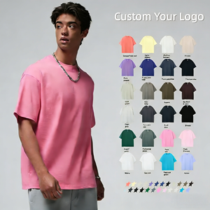 Camiseta Personalizada para Hombre, 100% Algodón, 275 g/m², Corte Holgado, Hombros Caídos, Estilo Urbano - Product Image 1