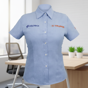 BOX 1 Maglietta a maniche corte da donna, Blu, Taglia L, TRUPER - Product Image 3