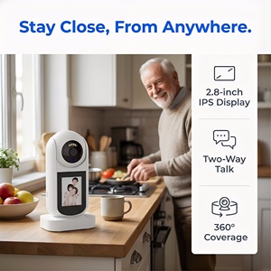 Cámara WIFI de 2MP Personalizada de Fábrica Propia, Pantalla de 2.4 Pulgadas, Visión Nocturna IR, Seguimiento por IA, Alarma, Precio Económico - Product Image 2
