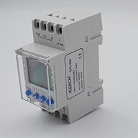 Minuteur électrique à double canal six langues, contrôle automatique 24h/24, 7 jours/7, 110V AC 16A, relais de contrôle de minuterie THC-822