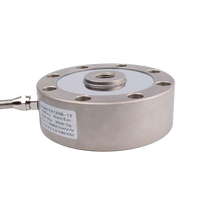 Acero Inoxidable Industrial 0,1-30t Célula de carga de compresión Sensor de fuerza de radios Fibos FA120B Montaje de brida Salida analógica/digital