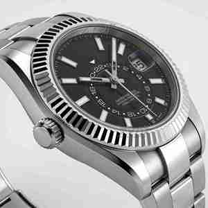 Montre sport décontractée pour homme, cinq perles, double fuseau horaire, automatique, mécanique, aiguille en cristal, acier inoxydable, Voyager Longitudinal - Product Image 4