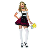 Robe Dirndl allemande pour dames Oktoberfest Dirndl Beer Festival Dress Oktoberfest Costume Cosplay Costume Party Plus Size Dress