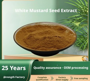 Estratto <span class=keywords><strong>in</strong></span> <span class=keywords><strong>Polvere</strong></span> di Semi di <span class=keywords><strong>Senape</strong></span> Bianca di Alta Qualità, Concentrazione 10:1, Grado Alimentare, Ricco di Glucosinolati, <span class=keywords><strong>in</strong></span> Fusto <span class=keywords><strong>per</strong></span> Alimenti e Salute - Product Image 1