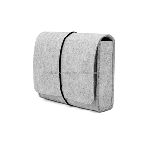 Premium Classic Design Grey Color Felt Laptop Storage <b>Bag</b> <b>Computer</b> <b>Bag</b> for Daily Use - Product Image 3