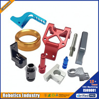 Support de montage personnalisé en aluminium 6061 usiné CNC pour modules de robots industriels