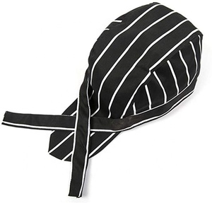 Gorro de Chef Unisex de Mezclilla Negra Formal para Trabajadores de Restaurantes y Camareros, para Uso Profesional en las Cuatro Estaciones - Product Image 5