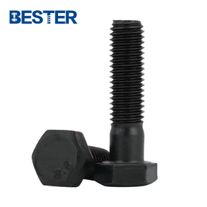 Din960 M4 Fastener Cường Độ Cao Tốt Chủ Đề Màu Đen Oxide Lớp 8.8 Mạ Màu Đen Thép Carbon Hex Đầu Bu Lông - Product Image 5