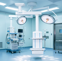 LISEN MX-DT04 Suspension médicale multifonction certifiée CE pour gaz, à fixation au plafond, pour équipement chirurgical en milieu hospitalier