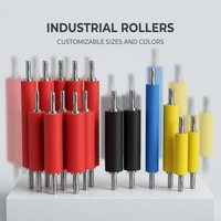 Rouleaux en caoutchouc avec revêtement personnalisé par le fabricant, rouleaux résistants à l'ozone et à la chaleur, applications industrielles, y compris les rouleaux
