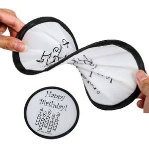 Abanicos Plegables Publicitarios Redondos de Poliéster Personalizados 2026 para Eventos - Product Image 1