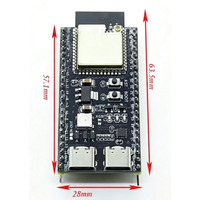 Modul WiFi ESP32-S3 2.4GHz ESP32-S3-N16R8 N8R2 Papan Pengembangan CORE Board Tipe-C ESP32 S3