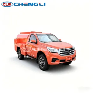 รถบรรทุกพ่นน้ำ 4x4 ราคาดีที่สุด ถังขนาด 1.15 ลูกบาศก์เมตร รถกระบะพ่นน้ำขนาดเล็กสำหรับทำความสะอาดถนนในเขตเทศบาล - Product Image 1