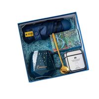Cadeau de mariage, d'anniversaire ou de remerciement personnalisable : Mini parapluie UV50+, Ventilateur rechargeable, Serviette, Savon, Bougie, Bouteille isotherme, Bouteille en céramique