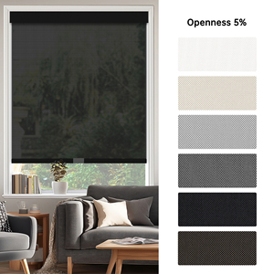 SAMADHI Modern Sunlight Fabric Roller Blinds Blind Environmentally Friendly Flame-retardant Functions <b>Shades</b> - Product Image 3