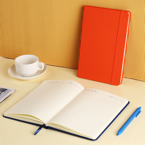 Libreta de Negocios con Tapa Dura de Cuero PU, Logotipo Personalizado, Regalo de Oficina, A5, Color Personalizado, Alta Calidad, Venta al Por Mayor - Product Image 3