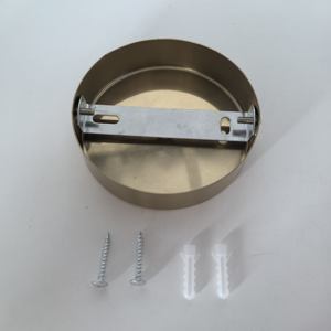 حامل مصباح سقف داخلي من الحديد من هانغشينغ بقطر 10 سم وارتفاع 2.5 سم مع ضمان لمدة عامين بتصميم عتيق - Product Image 4