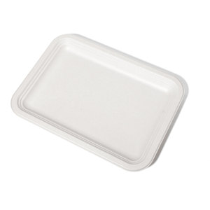 Plato Ovalado Biodegradable de 12.5 Pulgadas, Desechable, Apto para Microondas, Ecológico, para Comida para Llevar - Product Image 2