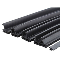 Bande d'étanchéité en silicone caoutchouté en forme de E, résistante à la chaleur et aux hautes températures pour porte de four, OEM/ODM