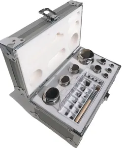 OIML F1 1mg kg-1 pesos de calibración estándar de alta precisión para báscula de calibración de peso de prueba de laboratorio