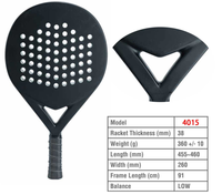 Raqueta de Pádel Personalizada con Forma de Diamante, Cara de Fibra de Carbono con Núcleo de Espuma EVA Memory Flex, Venta de Fábrica