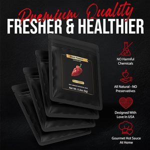 Kit <span class=keywords><strong>para</strong></span> Hacer Salsas Picantes Gourmet - Regalo Único <span class=keywords><strong>para</strong></span> Hombres, Divertido Proyecto <span class=keywords><strong>de</strong></span> Cocina DIY, Produce Más <span class=keywords><strong>de</strong></span> 16 Botellas (Incluye 4 Variedades <span class=keywords><strong>de</strong></span> Pimientos) - Product Image 2