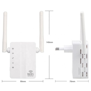 Iki RJ45 portu ile 802.11N 300Mbps kablosuz yönlendirici sinyal tekrarlayıcı kapalı <span class=keywords><strong>Wifi</strong></span> aralığı genişletici - Product Image 6