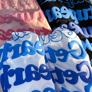 Custom Graphic Heavy Weight Wholesale High Quality Foam <strong>3d</strong> Puff Print <strong>t</strong> <strong>Shirt</strong> for Men - Product Image 4