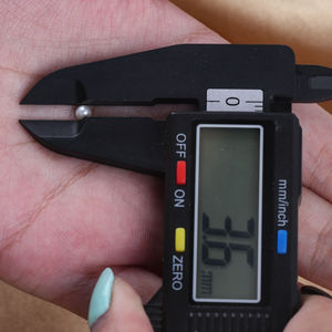 Hạt ngọc trai nước ngọt tự nhiên bán buôn, kích thước 3.5-4mm, màu trắng, nhỏ xíu, hình tròn, dạng hạt rời - Product Image 6