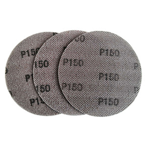 Para <span class=keywords><strong>MIRKA</strong></span> calidad 5 pulgadas óxido de aluminio libre de polvo antibloqueo disco de malla de lijado 1mm de espesor dureza media OEM personalizable - Product Image 5