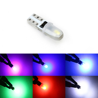 RCJ nouveau T5 W3W 2SMD 3014 LED tableau de bord ampoules 12V LED tableau de bord lumières pour voitures tableau de bord voiture lumières