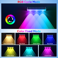 Guirlandes lumineuses solaires LED modernes rechargeables en courant continu, étanches IP66, lampes féériques pour le camping, le jardin, les fêtes, la pergola, la cour arrière, utilisation en extérieur
