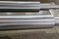 Cylindre de plaque d'impression flexographique usiné avec précision en alliage d'aluminium chromé dur, lignes de découpe personnalisées disponibles