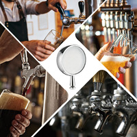 Plaques décoratives de haute qualité pour tours à bière de bar avec logos gravés personnalisables