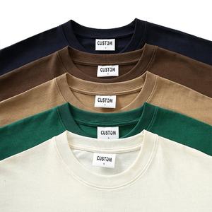 Impression Boxy de luxe lourd graphique surdimensionné personnalisé 280 Gsm unisexe t-shirts unis de haute qualité pour l'impression t-shirt en coton - Product Image 1