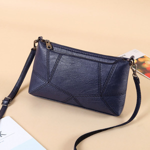 Women PU Leather Messenger Bag <b>Small</b> Handbags Simple Style Shoulder Bags Crossbody Bag Clutch <b>Purse</b> - Product Image 6