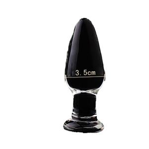 G-Spot Crystal Glass <span class=keywords><strong>Anal</strong></span> Plug Sexy Female Masturbation Device Adult Sex Toy - Product Image 5