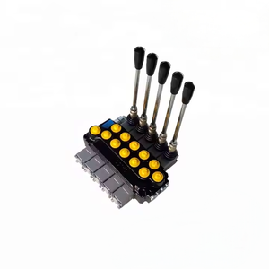 วาล์วไฮดรอลิกแบบโมโนบล็อกหลายทิศทาง รุ่น DCV40 40LPM จากโรงงานจีน  แบบแมนนวล  รับผลิตแบบ OEM - Product Image 2