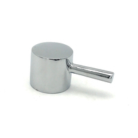 Prix compétitifs Poignée de robinet simple en zinc de haute qualité fabriquée en Chine Accessoire poignée de robinet de douche