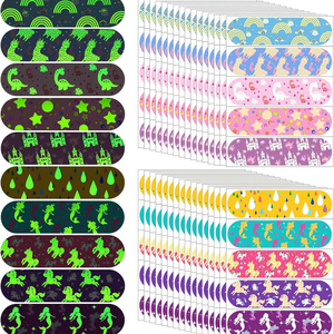 Bandages lumineux imperméables transfrontaliers, bandages fluorescents qui brillent dans le noir pour enfants, bandages lumineux imperméables mignons - Product Image 3