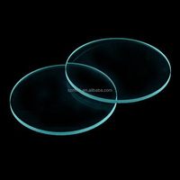 Panneau de verre circulaire trempé personnalisé de 0.2 à 10mm d'épaisseur