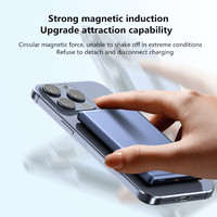 Mini Power Bank 5000mAh Chargeur Portable Magnétique Sans Fil pour iPhone 17 Pro Max 13 14 15 15