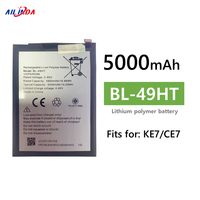 Batterie Li-polymère Ilinda BL-49HT 3.85V 5000mAh pour téléphone portable Tecno Spark 6 Camon 16 KE7 CE7 en stock