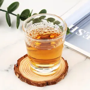 סט כוסות זכוכית זריקה ברוור מותאם אישית כבד בסיס סט כוסות זכוכית בר מסעדות בית