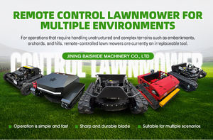 Livraison gratuite, tondeuse à gazon robotisée télécommandée tout-terrain approuvée CE EPA, avec lame à neige - Product Image 5