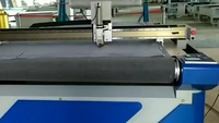 Heißer Verkauf YIZHOU CNC Vibrations schneide maschine PET-Platte Polyester filz V-Cut Falten für Zeichen Digital pumpe SPS Motor Motor