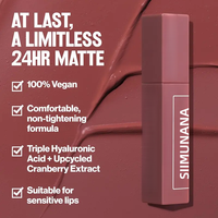 Gloss à lèvres volumateur hydratant végétalien en gros, marque privée, brillant à lèvres liquide, soin des lèvres, amélioration de l'éclat avec une forte pigmentation
