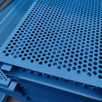 Plafonds en maille métallique perforée en aluminium à trous hexagonaux suspendus pour les maisons modernes